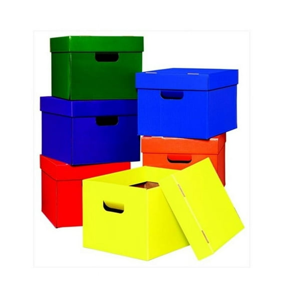 Highsmith Tote And Store Box, Pack Of 6