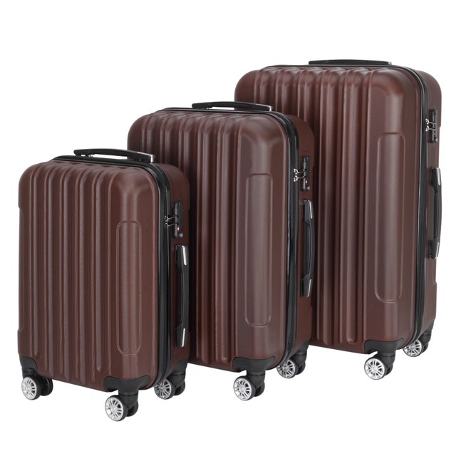 Highsound Luggage Sets, Lightweight Hardside Suitcases with Double