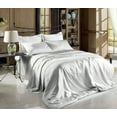 Hight Thread Count Solid Color Soft Silky Charmeuse Satin Luxury and