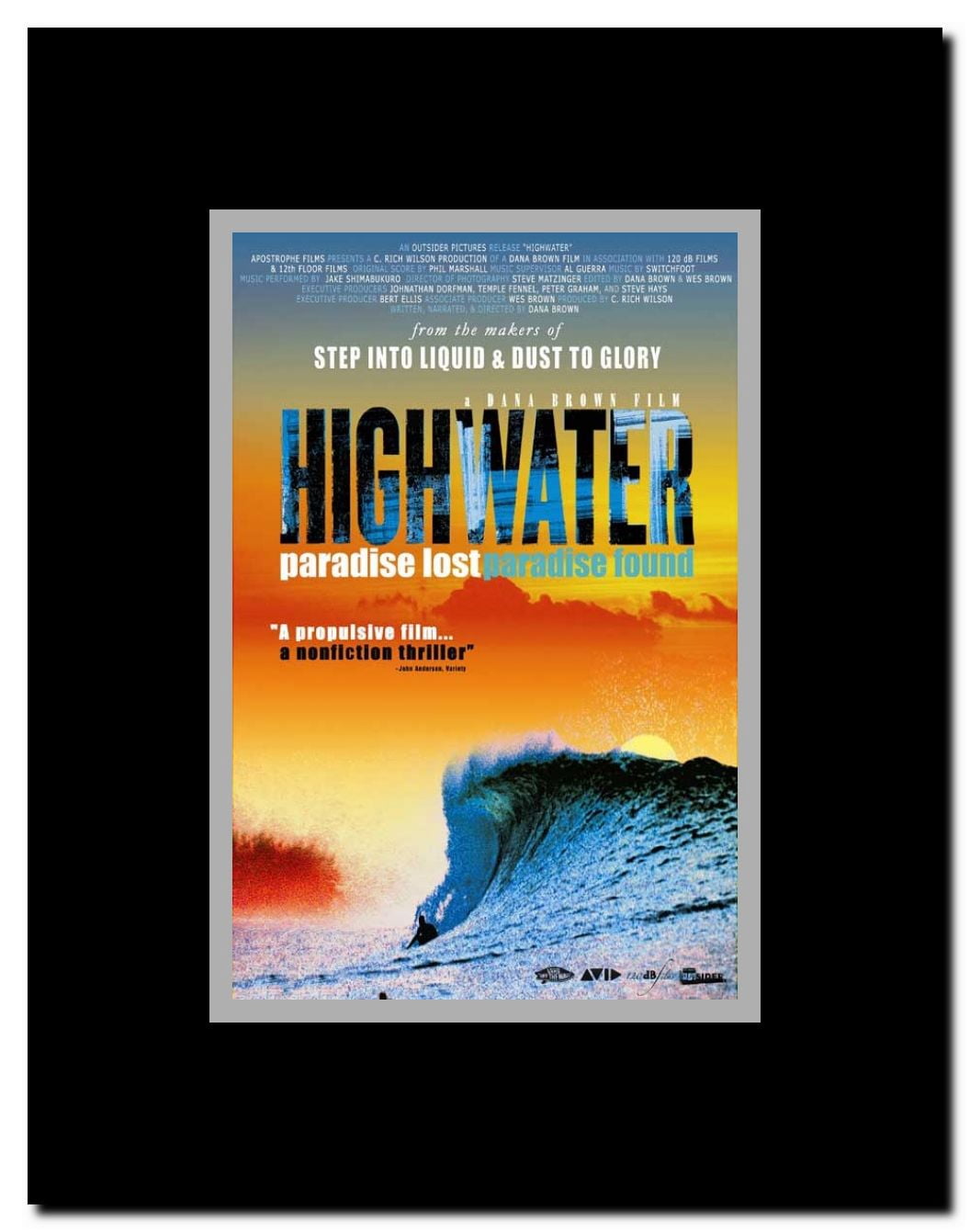 Highwater Framed Movie Poster