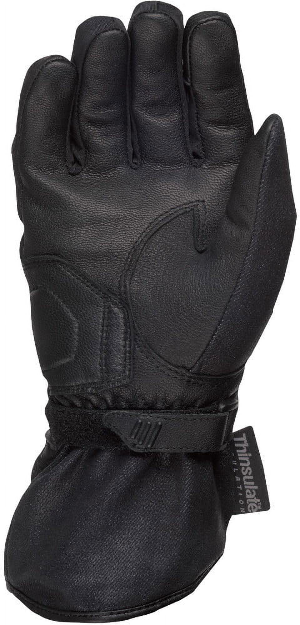 Highway 21 Black Rose Women's Street Motorcycle Gloves
