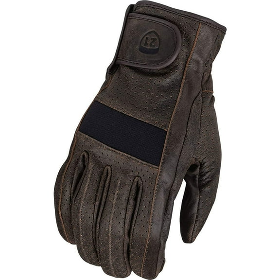 Highway 21 New Jab Full Perforated Gloves, 489-00434X