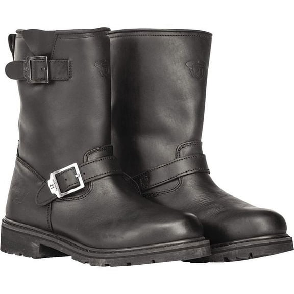Highway 21 Primary Engineer Low Cut Motorcycle Boots, Black, Size 10