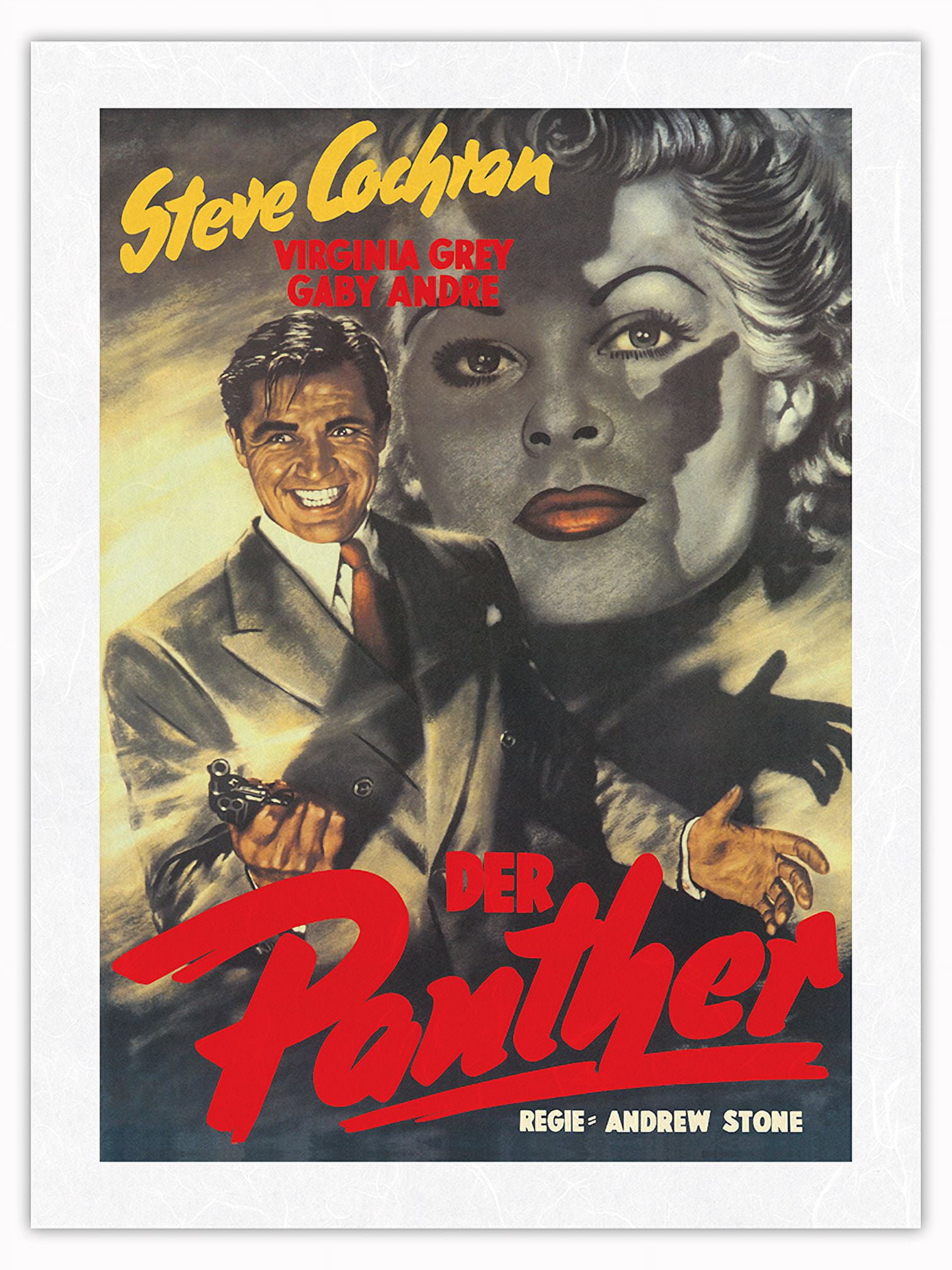 Highway 301 (Der Panther) - Starring Steve Cochran - Vintage Highway 301 (Der Panther) - Starring Steve Cochran - Vintage