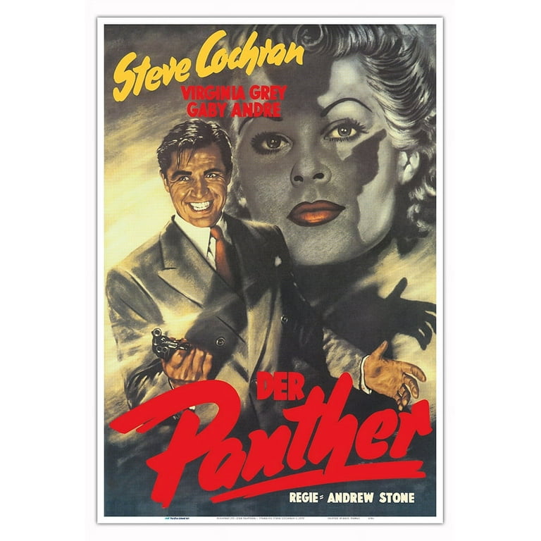 Highway 301 (Der Panther) - Starring Steve Cochran - Vintage