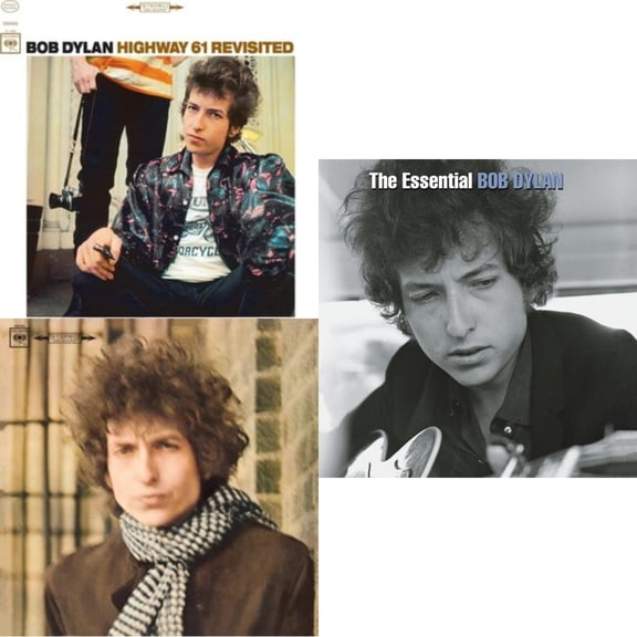 Highway 61 Revisited & Blonde On Blonde & Essential Bob Dylan [LP Vinyl Bundle]