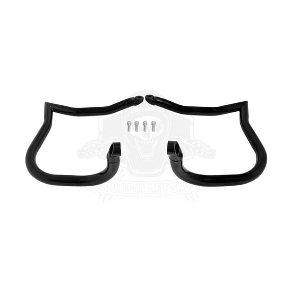 Highway Crash Bar Engine Guard Frame Fit For Indian Chief Dark Horse 22-25 1.25" Black