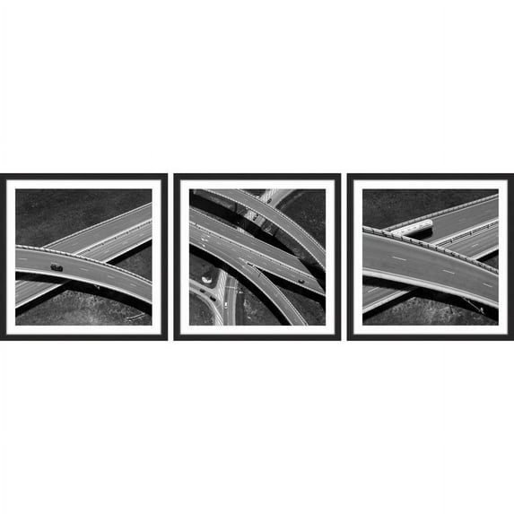 Highway Exchanges Triptych