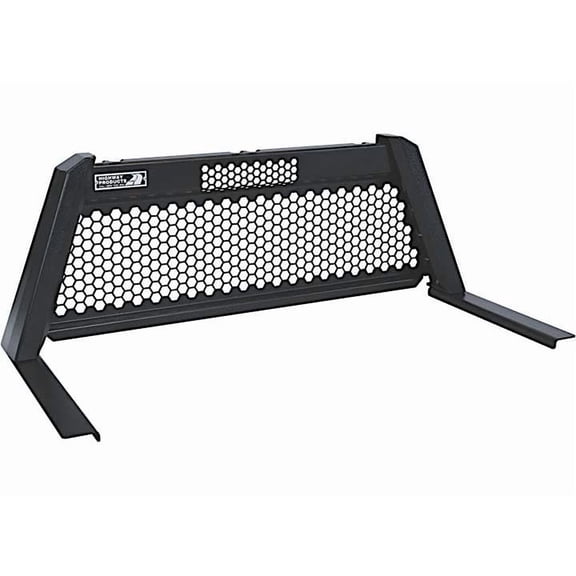 Highway Products 4011-002-BK62 HWP4011-002-BK62 T-HEX HEADACHE RACK WITH SMOOTH BLACK UPRIGHTS SMOOTH BLACK CENTER SIZE 1
