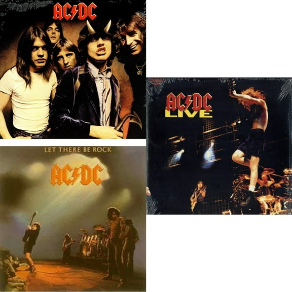 Highway To Hell (180G) & Let There Be Rock (180G) & Live (2LP/180G)