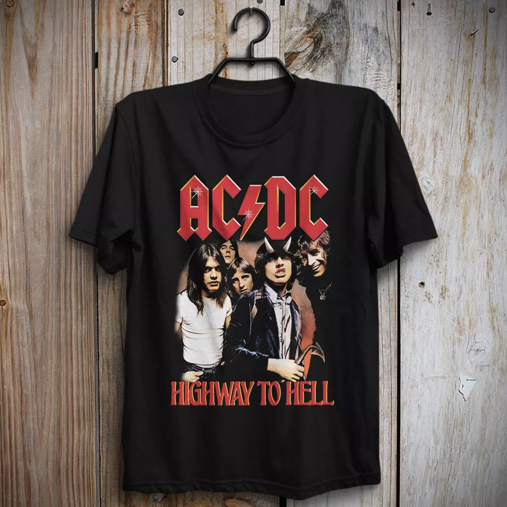 ACDC Girls Highway To Hell T-Shirt - Official Band Merchandise Youth Music Tee