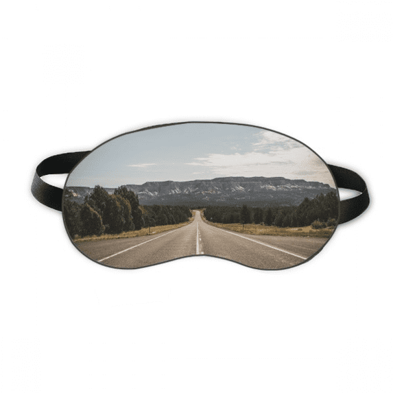 Highway Travel Sky Outdoor Forest Sleep Eye Shield Soft Night Blindfold Shade Cover