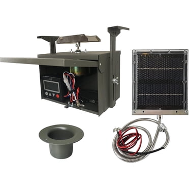 Highwild Deer Feeder Kit: 12V Timer Control Unit + Solar Panel Charger