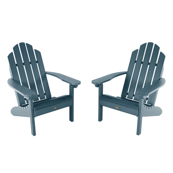 Highwood 2-pc Classic Westport Adirondack Set - Outdoor, Eco-friendly, Synthetic Wood