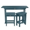 thumbnail image 1 of Highwood 3-pc Lehigh Balcony Set - Counter Height, Outdoor, Eco-friendly, Synthetic Wood, 1 of 11