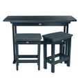 thumbnail image 1 of Highwood 3-pc Lehigh Balcony Set - Counter Height, Outdoor, Eco-friendly, Synthetic Wood, 1 of 9