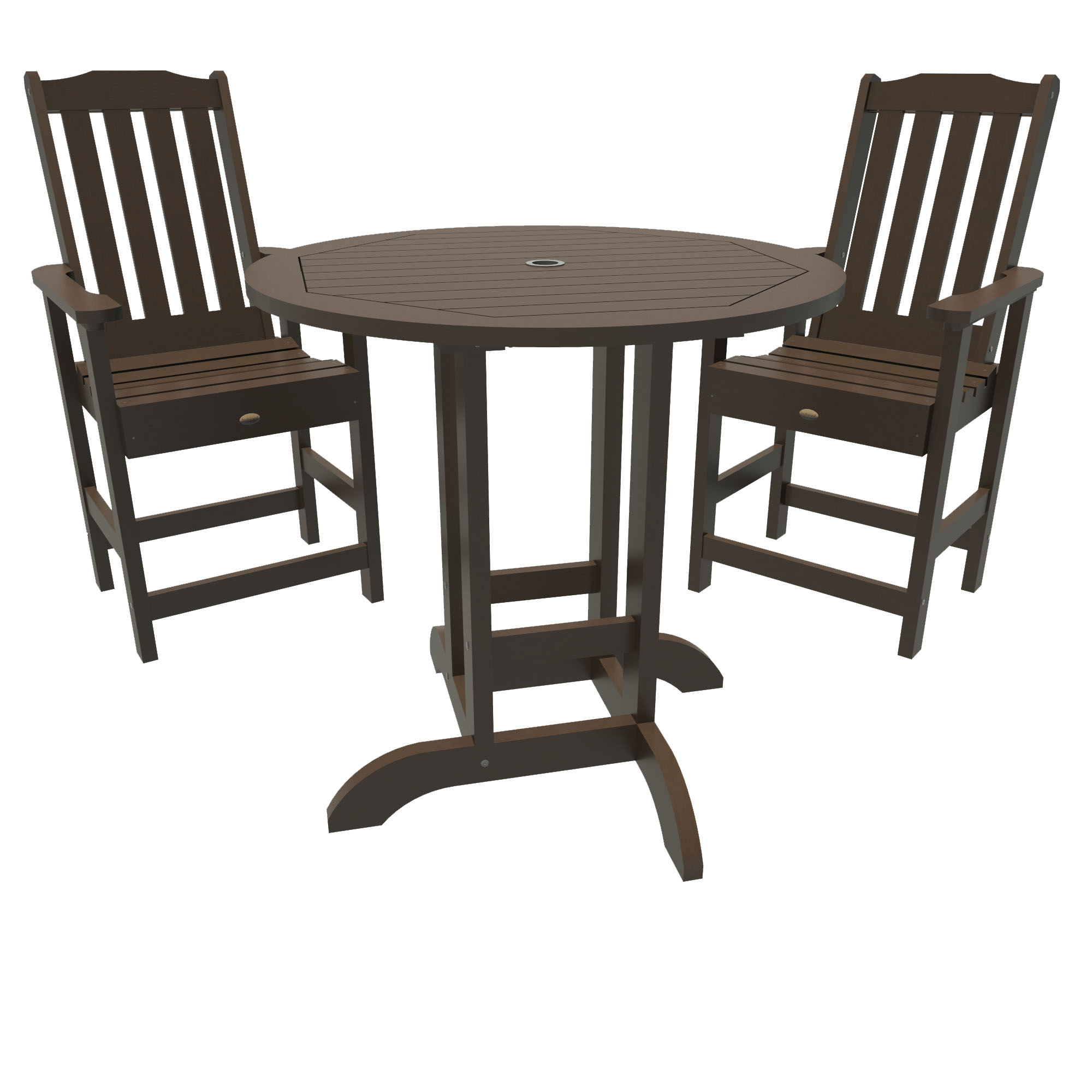 Highwood 3pc Lehigh Round Dining Set - Counter Height - image 1 of 7