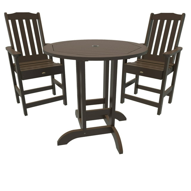 Highwood 3pc Lehigh Round Dining Set - Counter Height