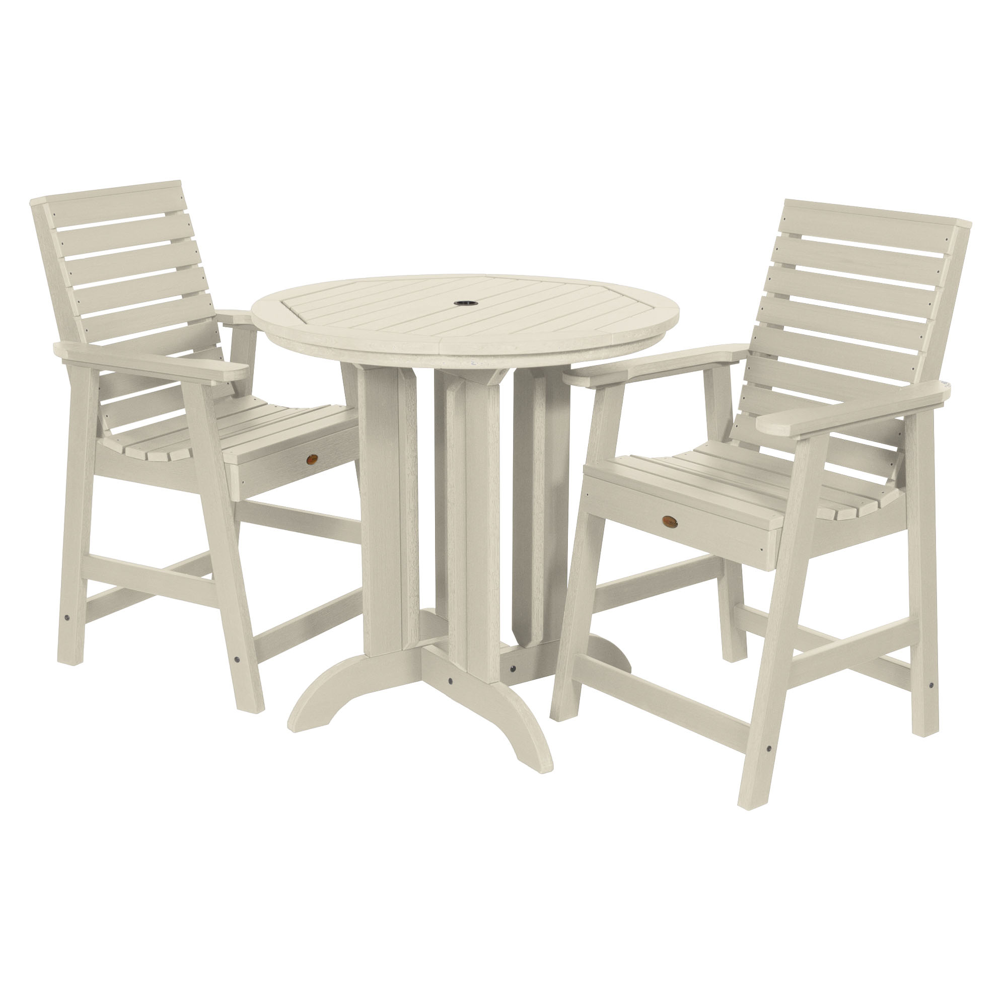 Highwood 3pc Weatherly Round Dining Set - Counter Height - image 1 of 7
