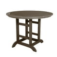 thumbnail image 1 of Highwood 48" Round Dining Table - Counter Height, Outdoor, Eco-friendly, Synthetic Wood, 1 of 4