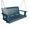 thumbnail image 1 of Highwood 4ft Lehigh Porch Swing - Outdoor, Eco-friendly, Synthetic Wood, 1 of 3