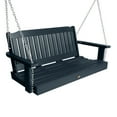 thumbnail image 1 of Highwood 4ft Lehigh Porch Swing - Outdoor, Eco-friendly, Synthetic Wood, 1 of 2
