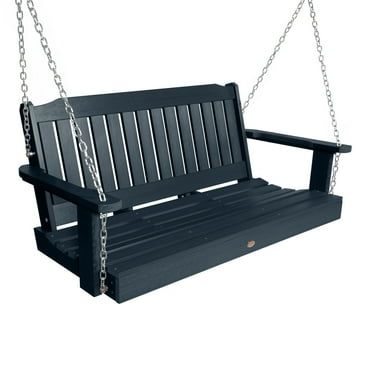 Highwood 4ft Lehigh Porch Swing - Outdoor, Eco-friendly, Synthetic Wood