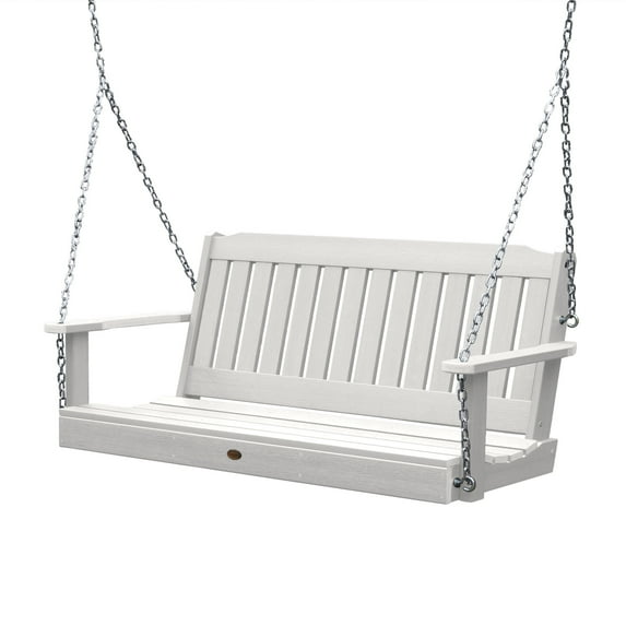 Highwood 5ft Lehigh Porch Swing - Outdoor, Eco-friendly, Synthetic Wood