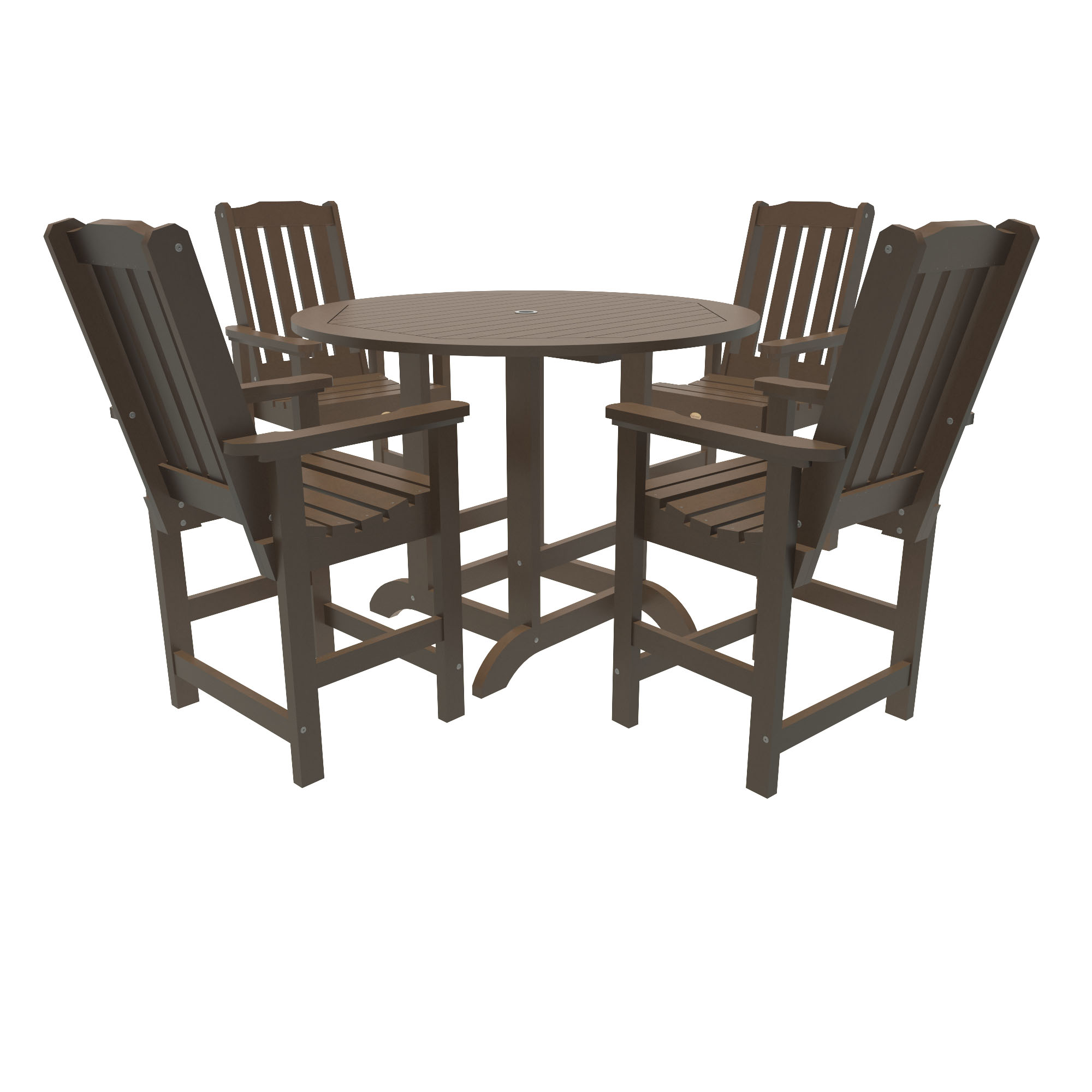 Highwood 5pc Lehigh Round Dining Set - Counter Height - image 1 of 7