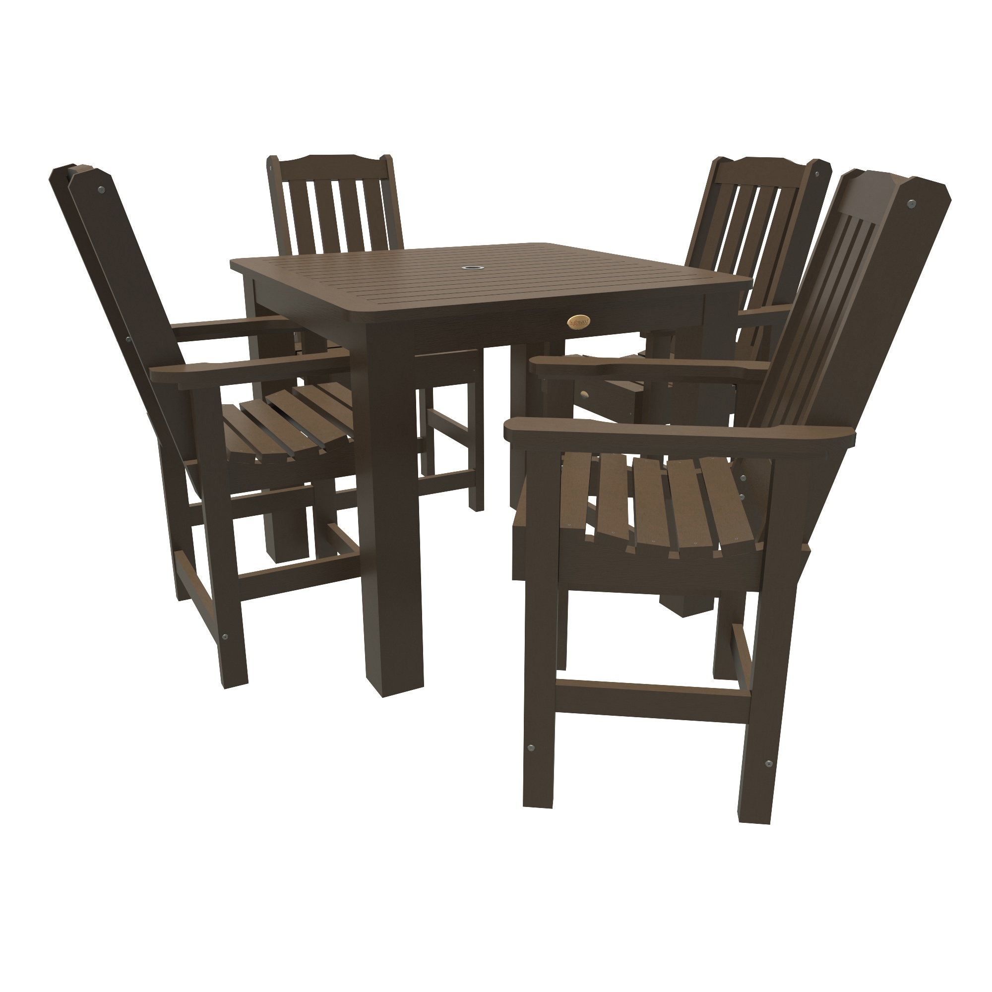 Highwood 5pc Lehigh Square Dining Set - Counter Height - image 1 of 8