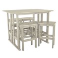 thumbnail image 1 of Highwood 6-pc Lehigh Balcony Set - Bar Height, Outdoor, Eco-friendly, Synthetic Wood, 1 of 9