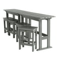thumbnail image 1 of Highwood 6-pc Lehigh Balcony Set - Counter Height, Outdoor, Eco-friendly, Synthetic Wood, 1 of 8