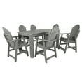 thumbnail image 1 of Highwood 7-pc Hamilton Dining Set - 42" x 72" Rectangle Table, Counter Height, Outdoor, Eco-friendly, Synthetic Wood, 1 of 10
