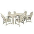 thumbnail image 1 of Highwood 7-pc Hamilton Dining Set - 42" x 72" Rectangle Table, Dining Height, Outdoor, Eco-friendly, Synthetic Wood, 1 of 9