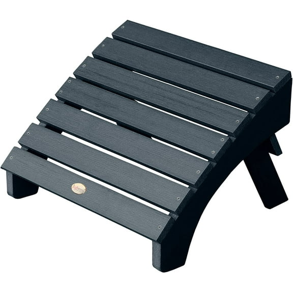 Highwood AD-OTL1-FBE Adirondack Folding Ottoman, Federal Blue