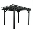 thumbnail image 1 of Highwood Bodhi 10' x 10' Pergola - Outdoor, Eco-friendly, Synthetic Wood, 1 of 6