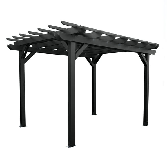 Highwood Bodhi 10' x 12' Pergola - Outdoor, Eco-friendly, Synthetic Wood