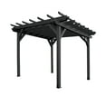 thumbnail image 1 of Highwood Bodhi 12' x 12' Pergola - Outdoor, Eco-friendly, Synthetic Wood, 1 of 7