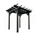 thumbnail image 1 of Highwood Bodhi 8' x 8' Pergola - Outdoor, Eco-friendly, Synthetic Wood, 1 of 6