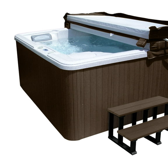 Highwood DIY Cabinet Replacement Kit for Square Spa & Hot Tubs -Outdoor, Eco-friendly, Synthetic Wood