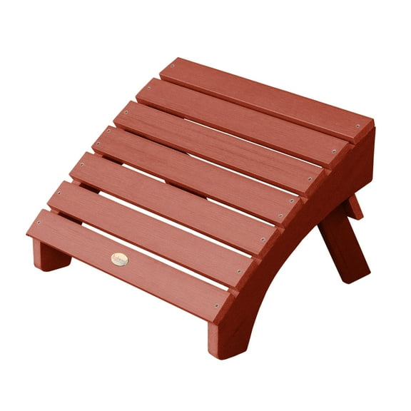 Highwood Folding Adirondack Ottoman - Outdoor, Eco-friendly, Synthetic Wood