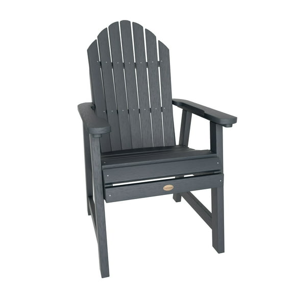 Highwood Hamilton Adirondack Deck Chair - Dining Height, Outdoor, Eco-friendly, Synthetic Wood