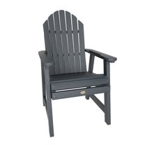 Highwood Hamilton Adirondack Deck Chair - Dining Height, Outdoor, Eco-friendly, Synthetic Wood