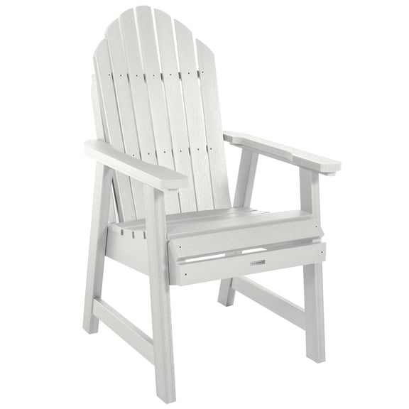 Highwood Hamilton Adirondack Deck Chair - Dining Height, Outdoor, Eco-friendly, Synthetic Wood