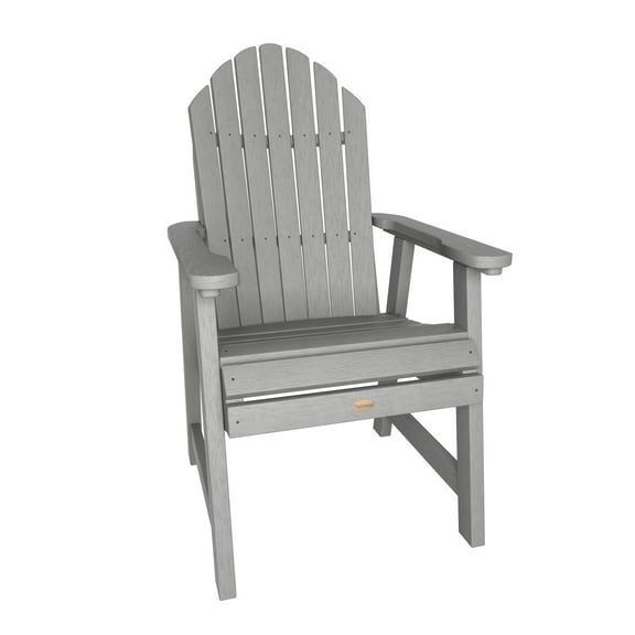 Highwood Hamilton Adirondack Deck Chair - Dining Height, Outdoor, Eco-friendly, Synthetic Wood