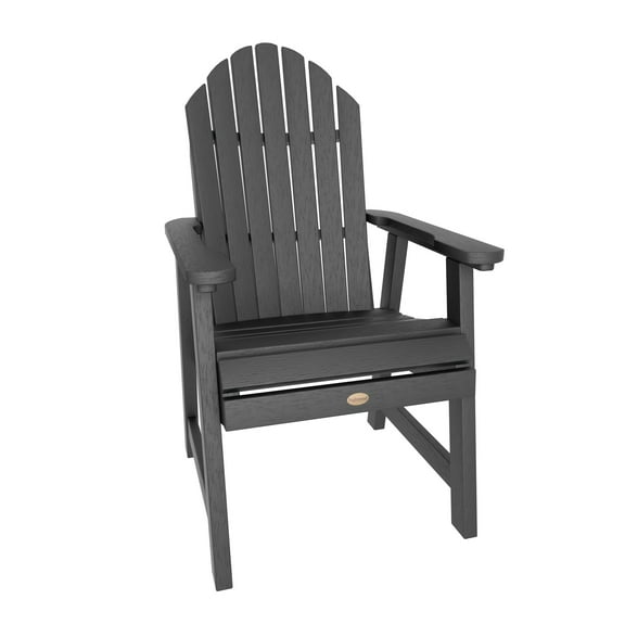 Highwood Hamilton Adirondack Deck Chair - Dining Height, Outdoor, Eco-friendly, Synthetic Wood