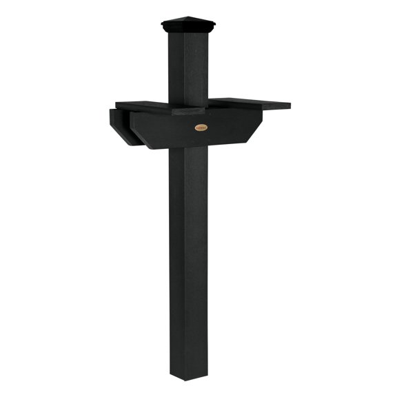 Highwood Hazleton Side-by-Side Mailbox Post - In-Ground, 41" H, 4" x 4" Post