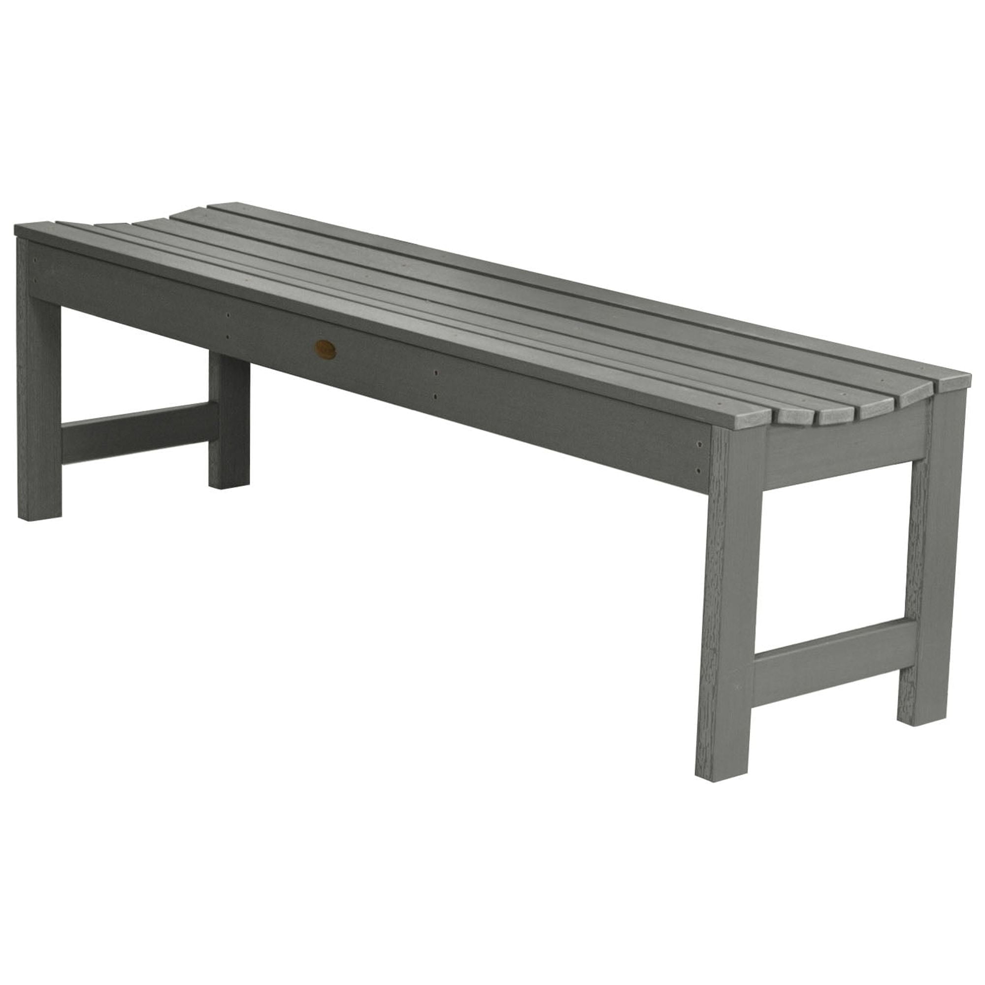Coastal Teak Weatherproof 5ft Backless Picnic Bench