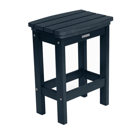 Highwood Lehigh Bar Stool - Counter Height, Outdoor, Eco-friendly, Synthetic Wood