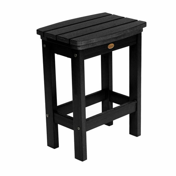 Highwood Lehigh Bar Stool - Counter Height, Outdoor, Eco-friendly, Synthetic Wood